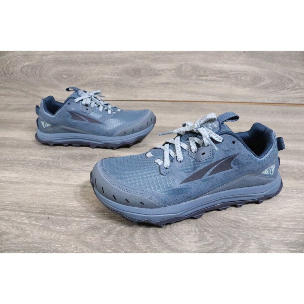 Altra Lone Peak 6 Women's Size 8.5 Trail Running Shoe Sneakers Blue AL0A548E446